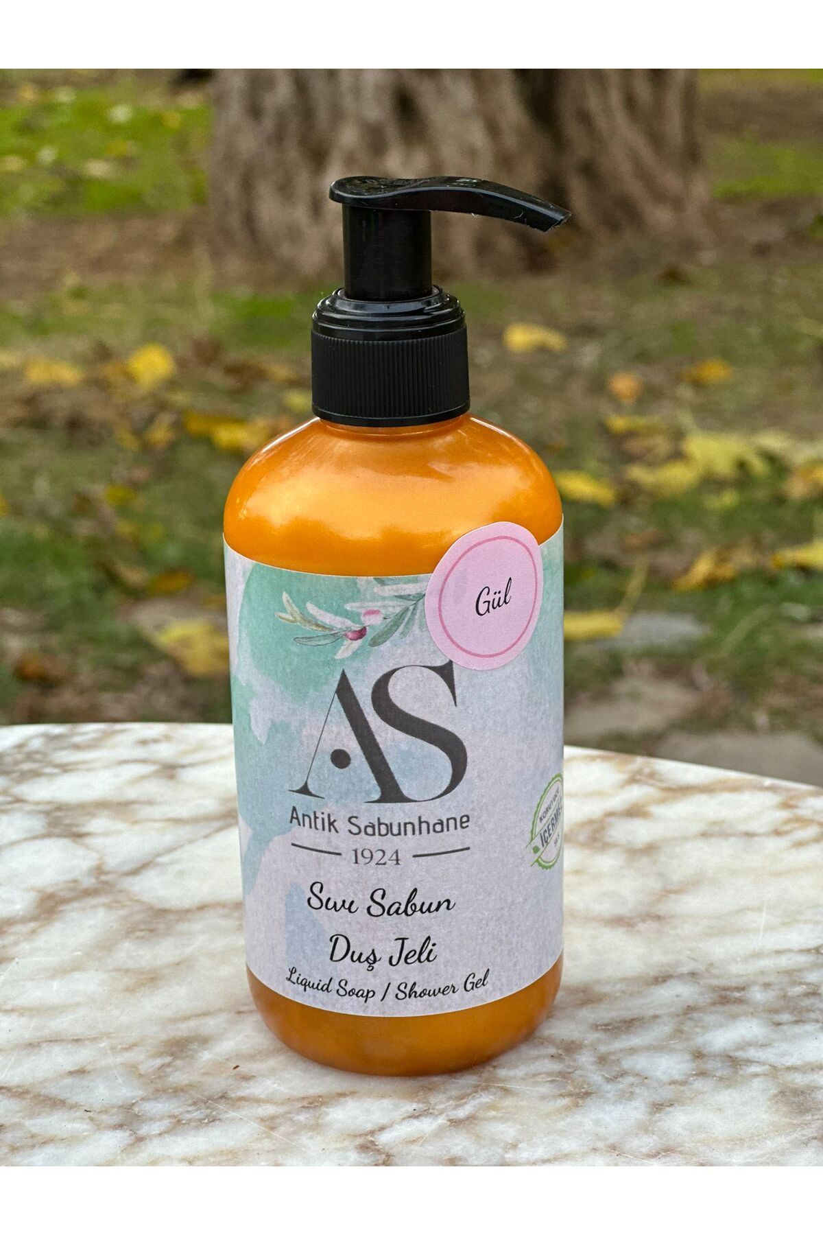 Gül Esintisi 250 ml Zeytinyağlı Doğal Sıvı Duş Jeli