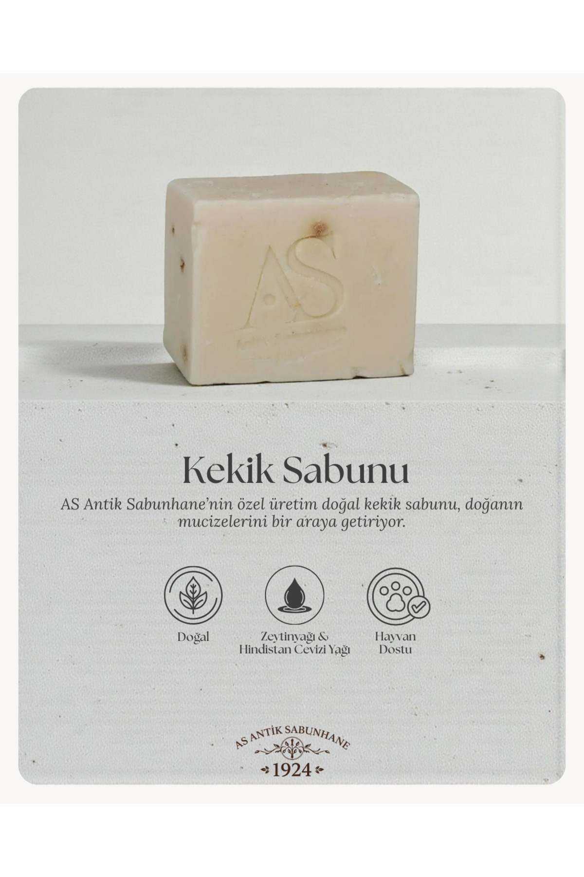 DOĞAL KEKİK SABUN