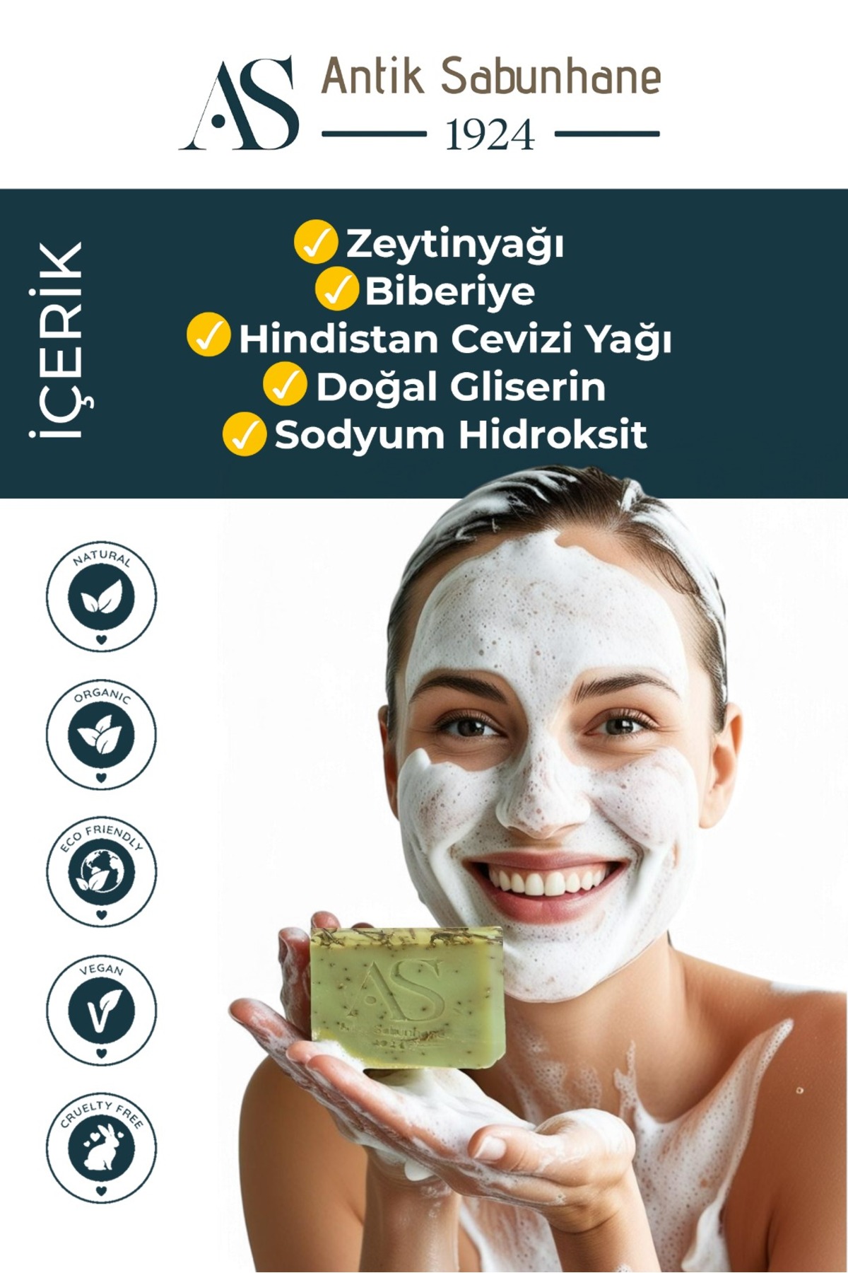 Doğal Biberiye Sabunu — görsel 4