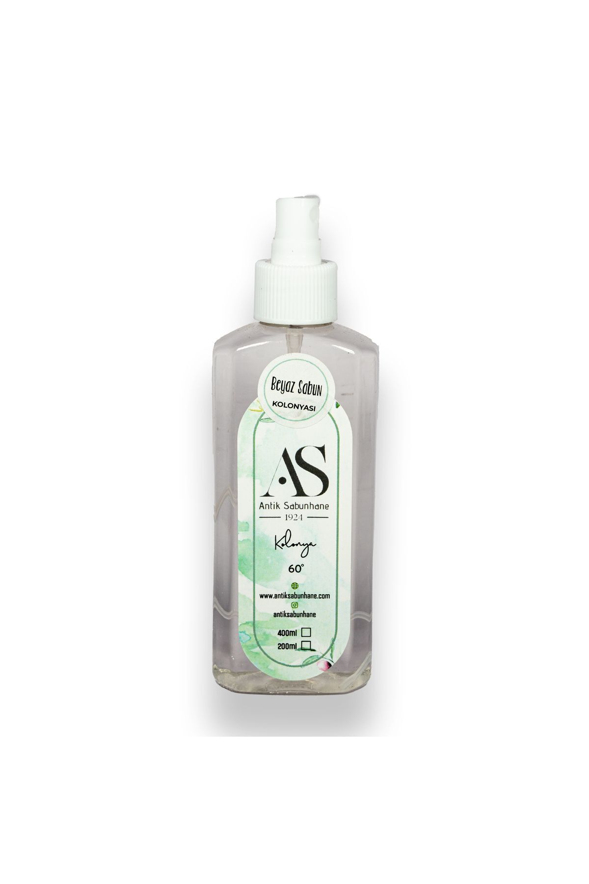 Beyaz Sabun Kokulu Sprey Kolonya (200ML)