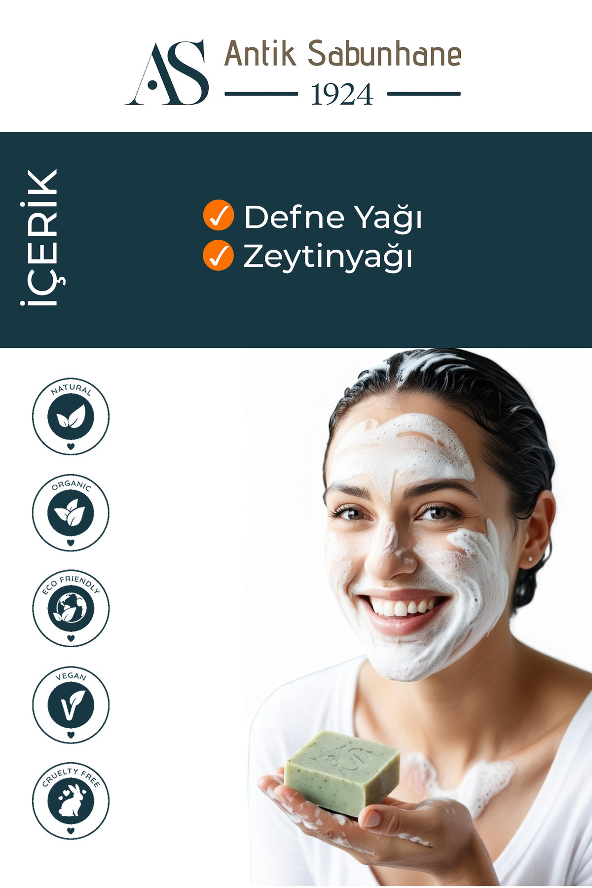 Doğal Defne Sabunu- Antiksabunhane — görsel 4