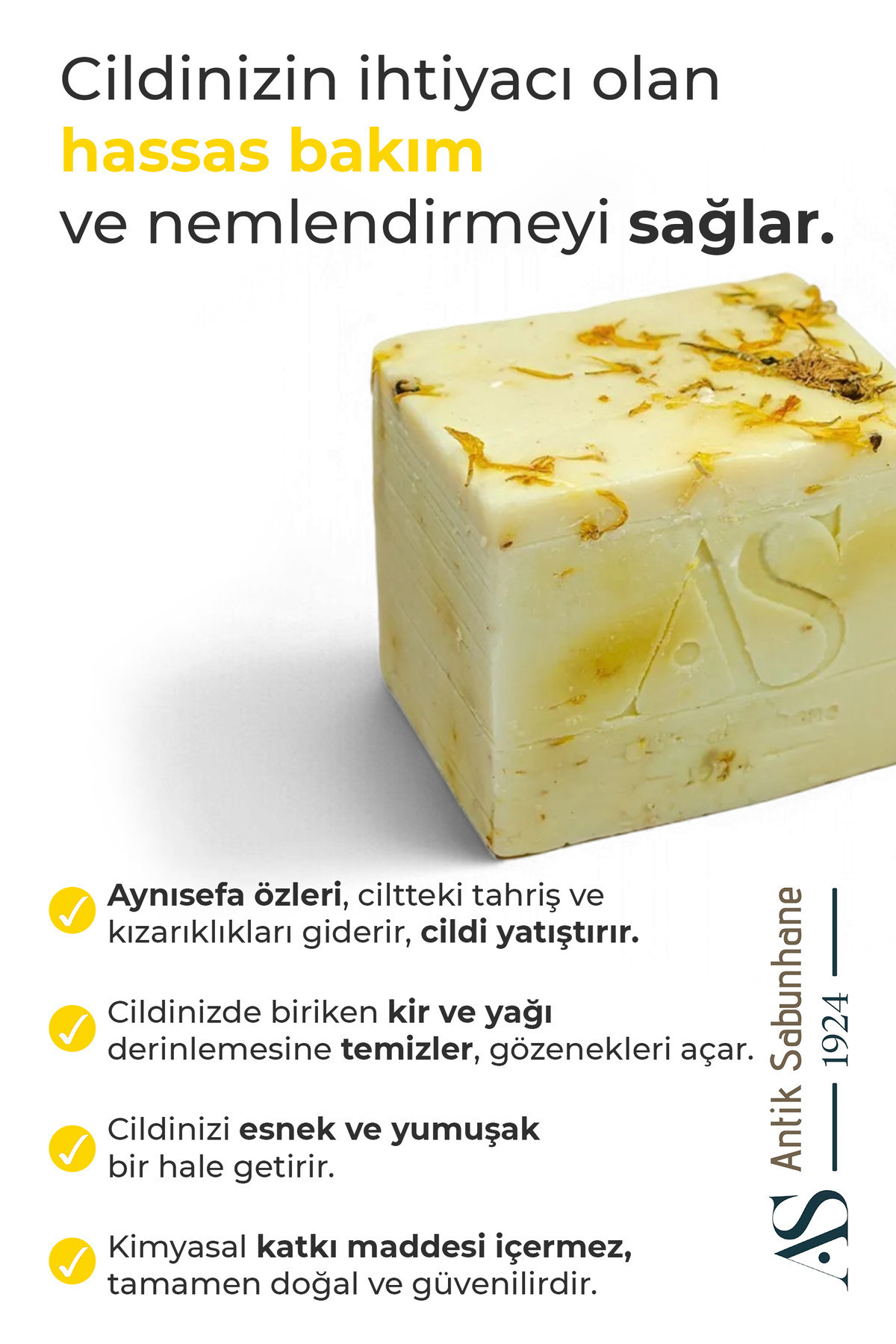 Doğal Aynısefa Sabunu - Cildiniz Için Doğanın Hediyesi — görsel 3