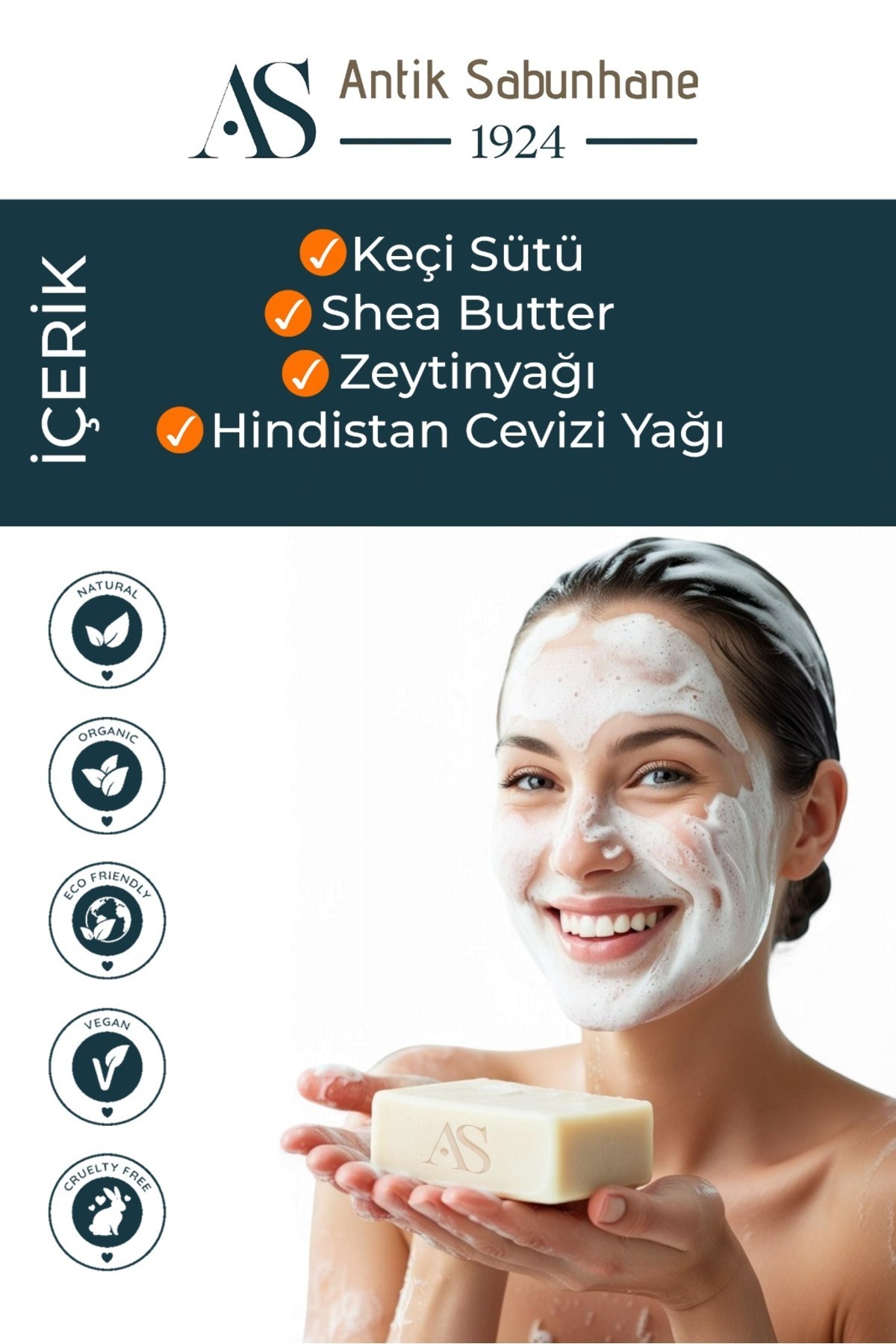 Doğal Keçi Sütlü Sabun — görsel 4