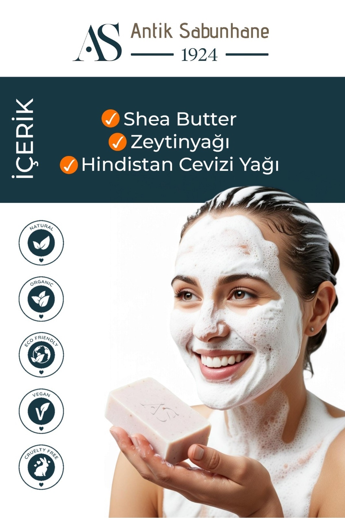 Zeytinyağlı Saf Beyaz Sabun — görsel 4