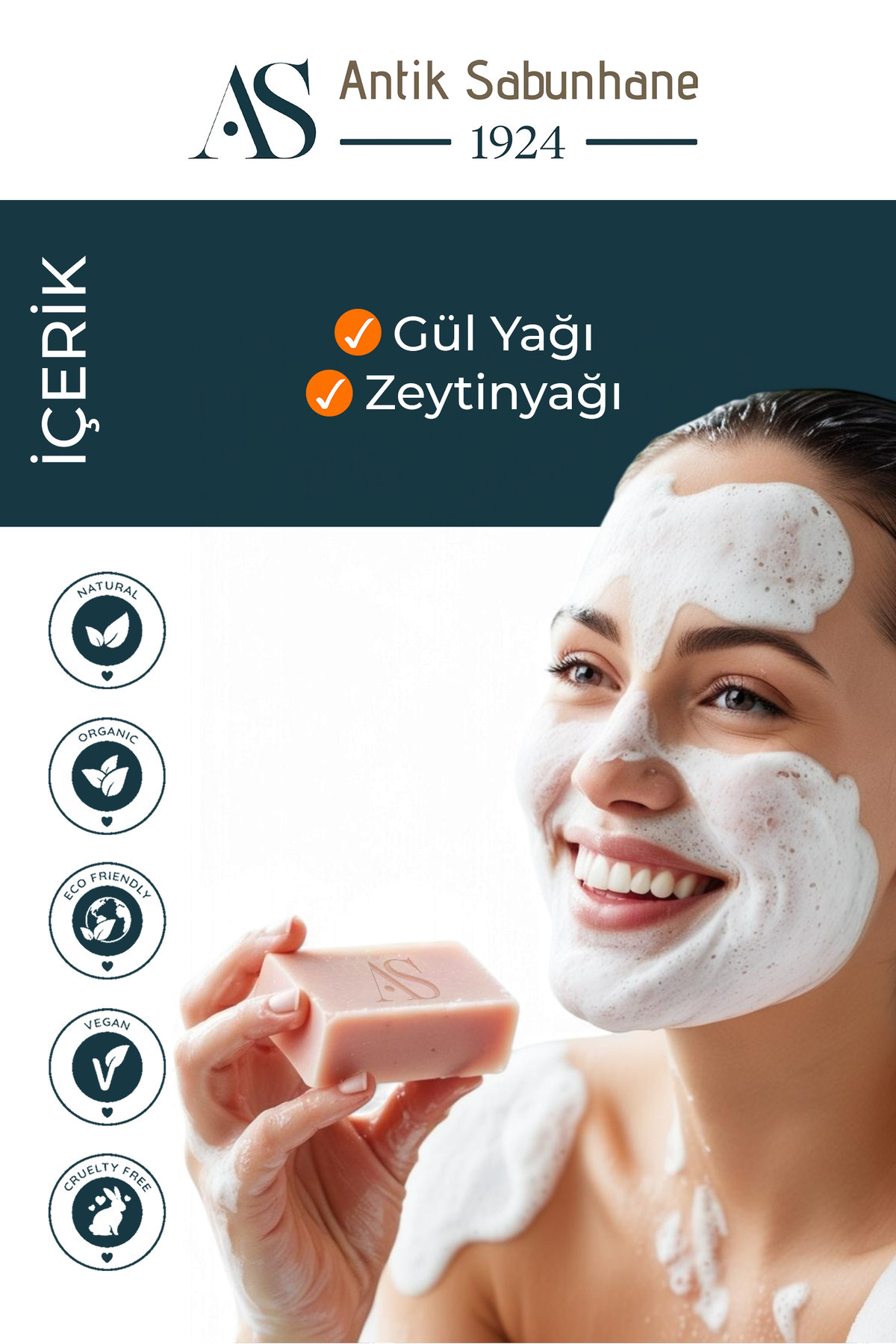 Doğal Gül Sabunu — görsel 4