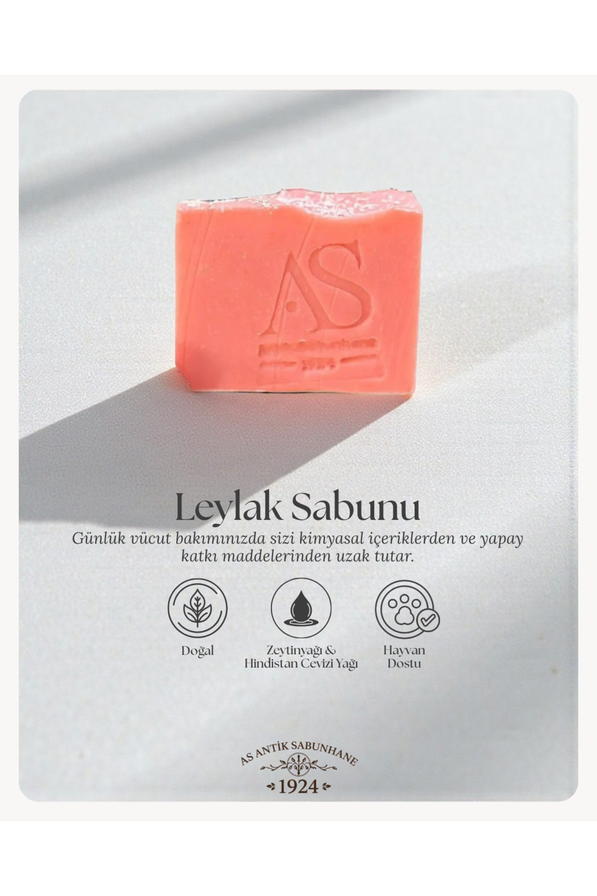 Doğal Leylak Sabunu - Cildi Yenileyen Güzellik Duş Sabunu