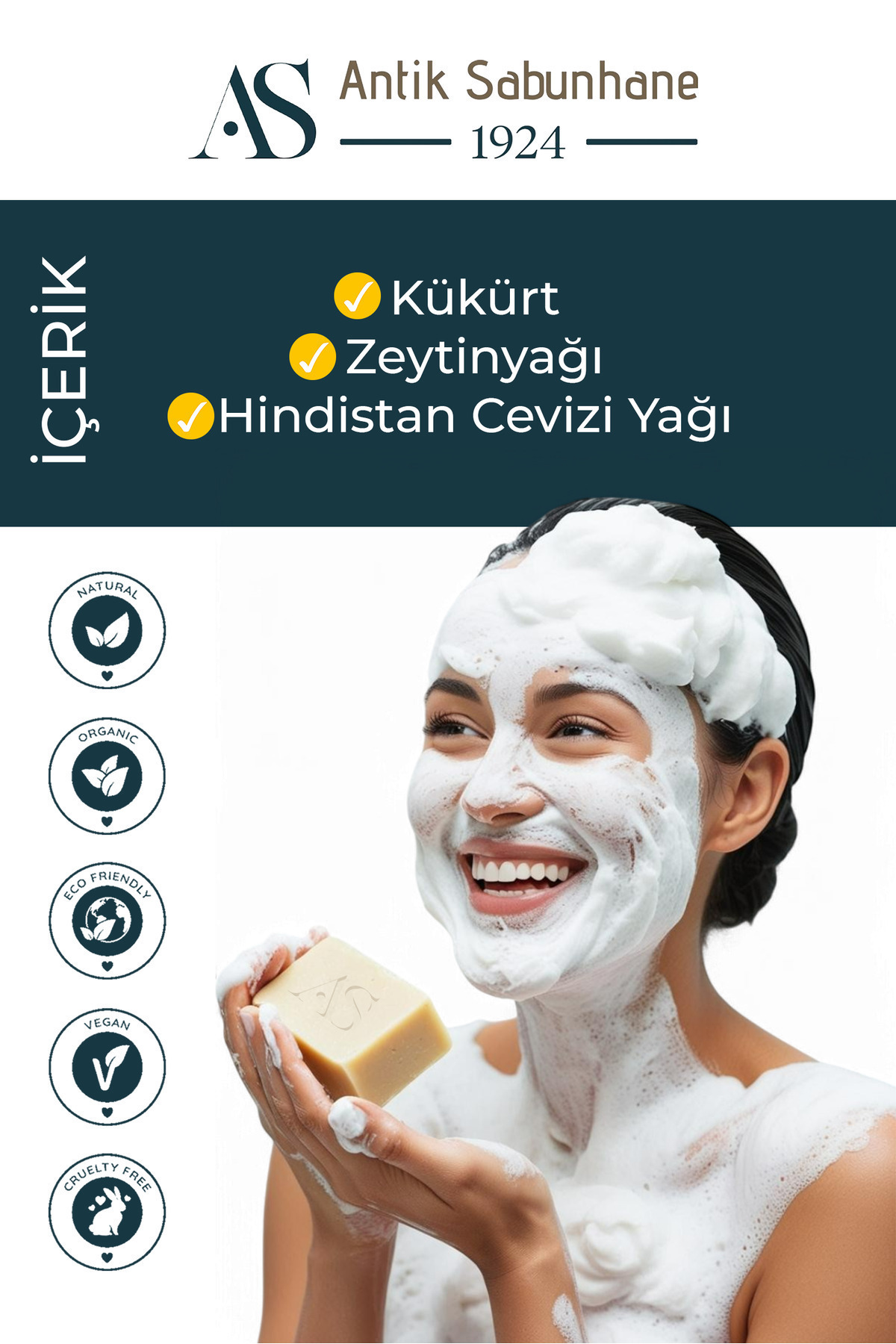 Doğal Kükürt Sabunu — görsel 4