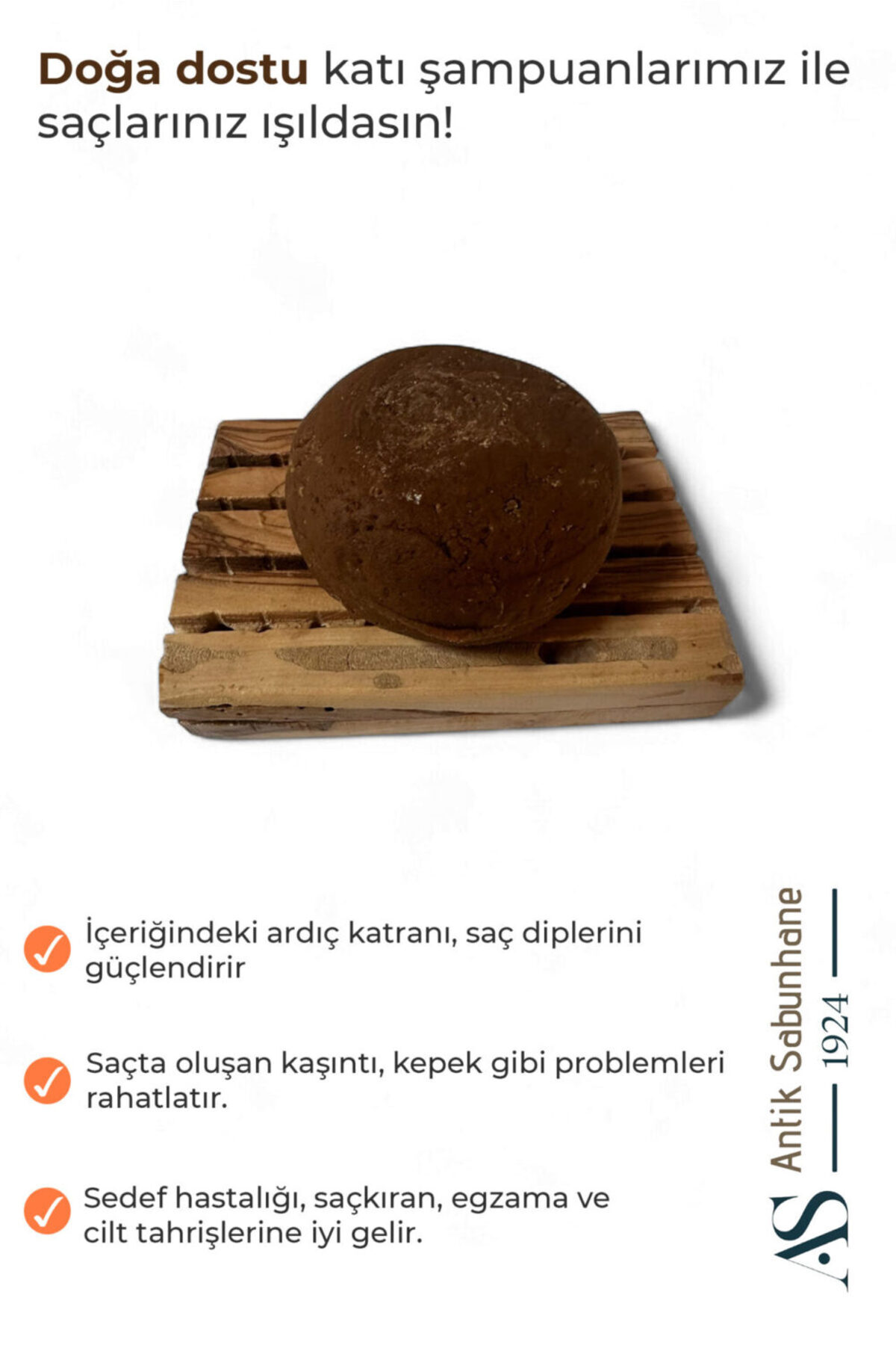 Ardıç Katranlı Katı Şampuan — görsel 2
