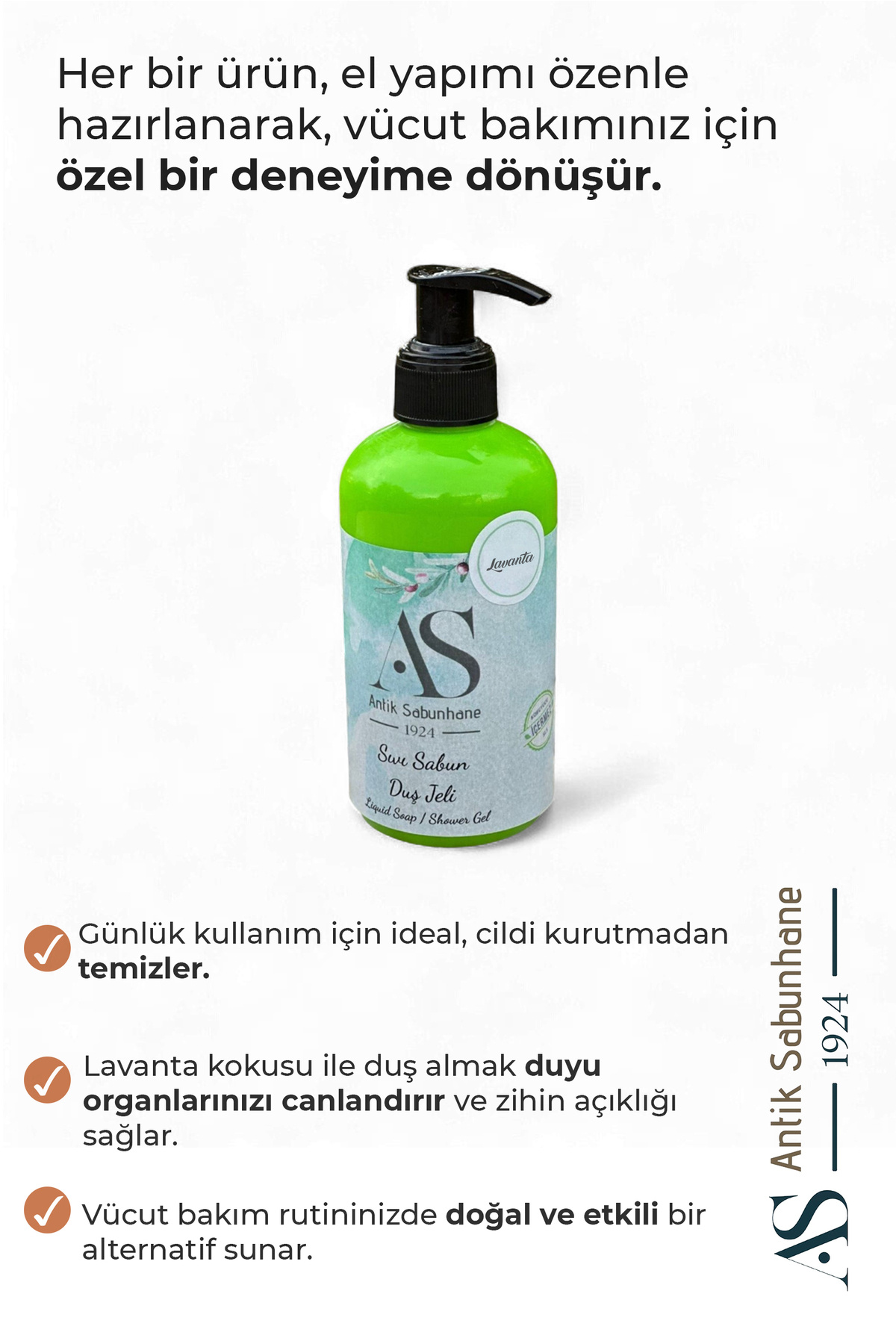 Lavantalı Sıvı Sabun &amp; Duş Jeli — görsel 2