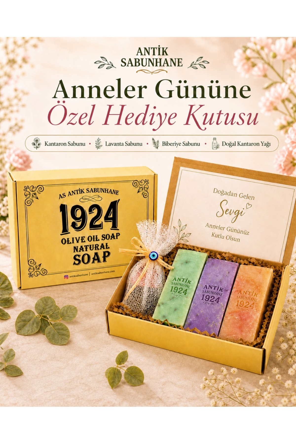 Anneye Şefkatli Doğal Bakım Seti