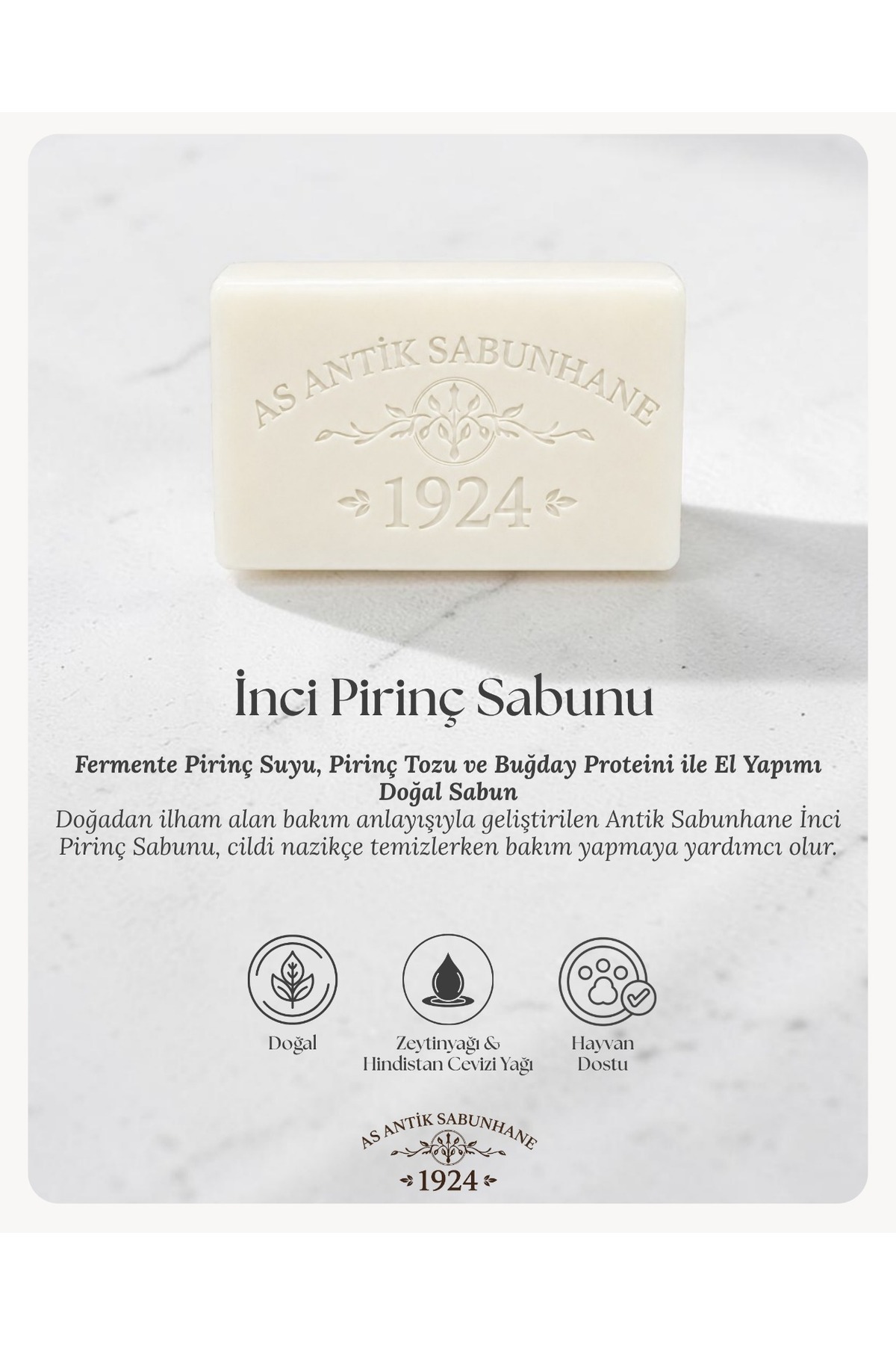 İnci Pirinç Sabunu