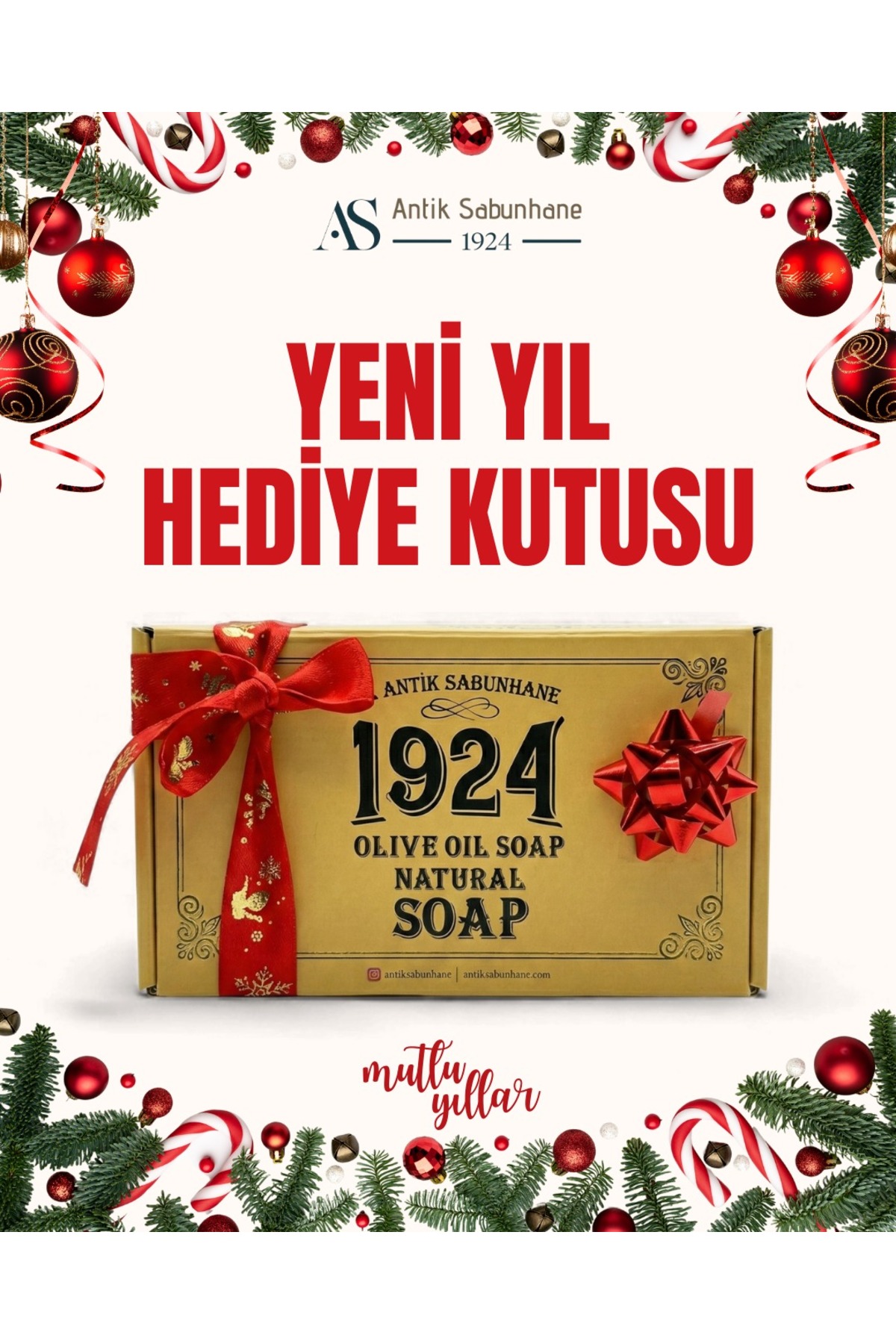 Yılbaşı Özel Karışık Mini Sabun Seti – 500 gr — görsel 2
