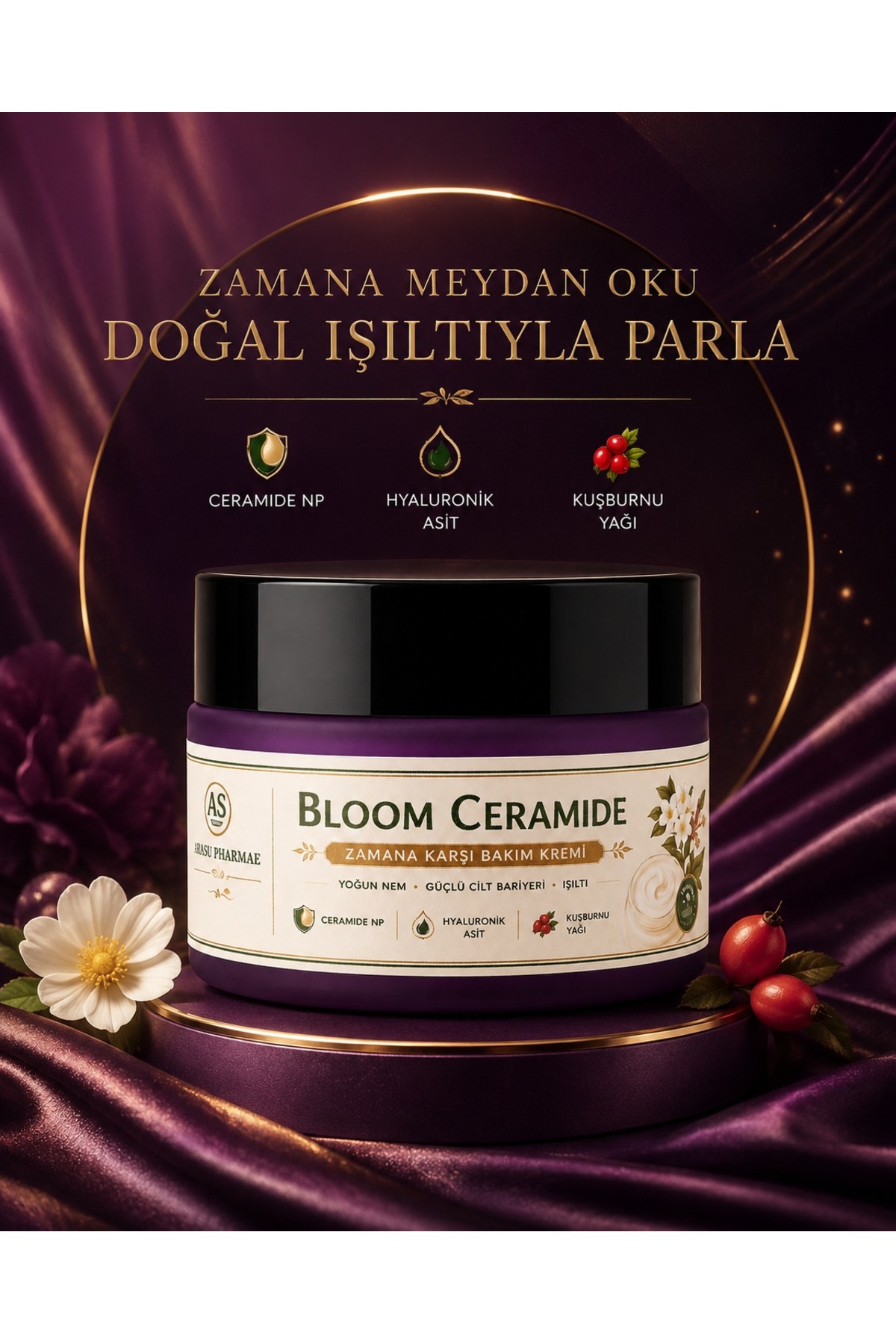 Bloom Ceramide Bariyer Bakım Kremi — görsel 2