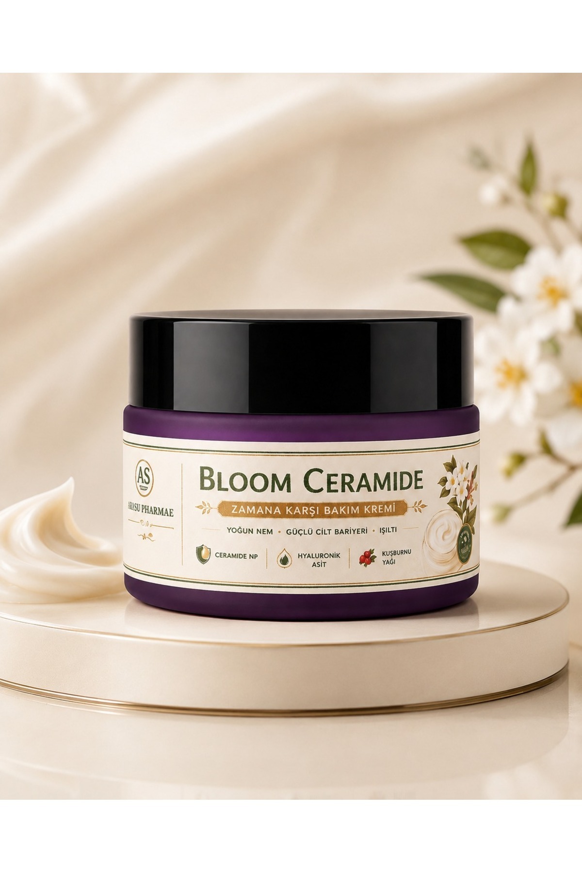 Bloom Ceramide Bariyer Bakım Kremi — görsel 3