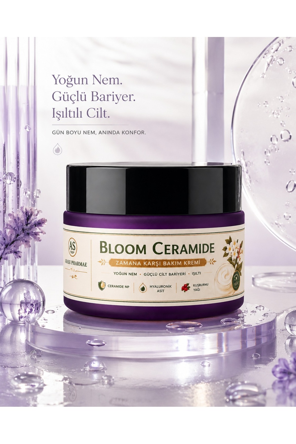 Bloom Ceramide Bariyer Bakım Kremi — görsel 6