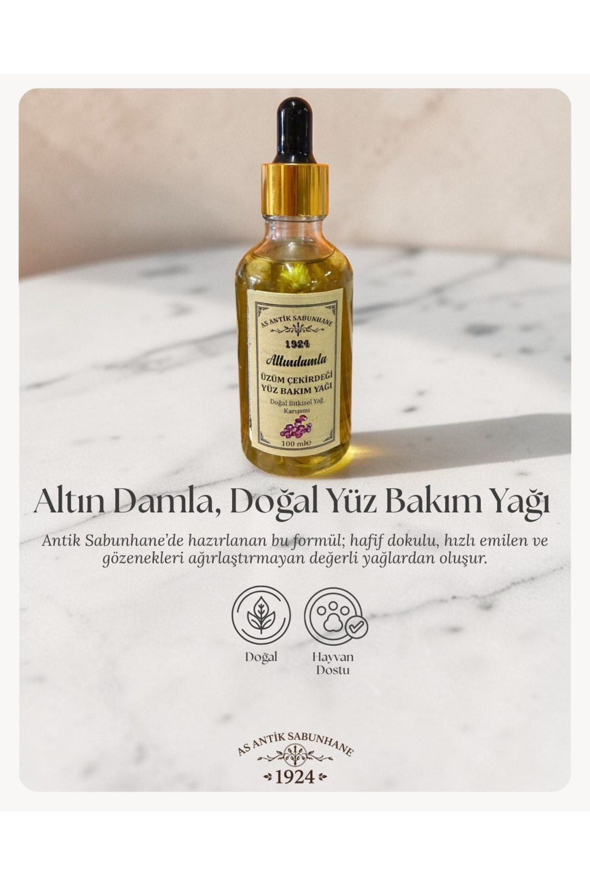 Altın Damla Yüz Bakım Yağı