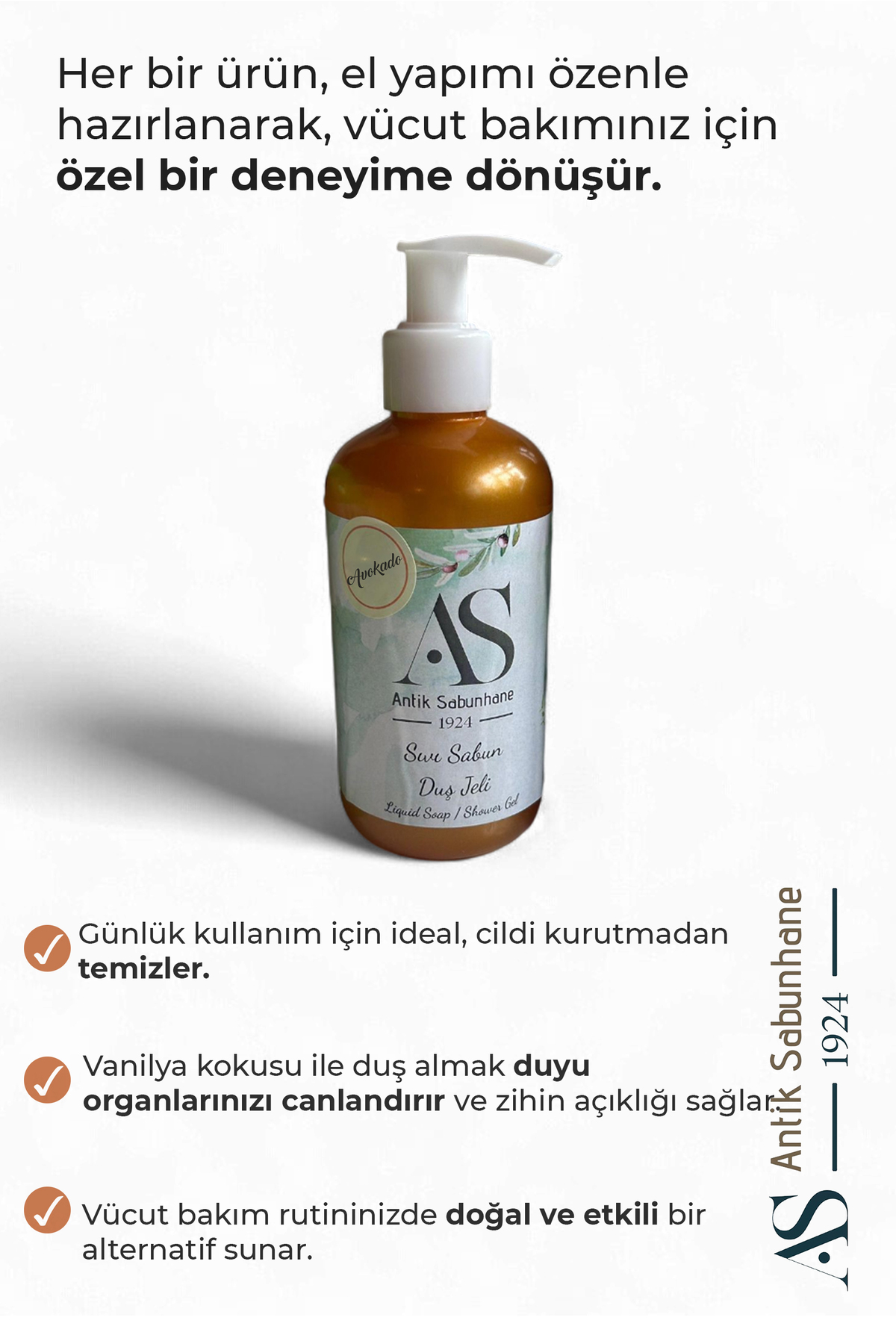 Avokadolu Sıvı Sabun &amp; Duş Jeli — görsel 2